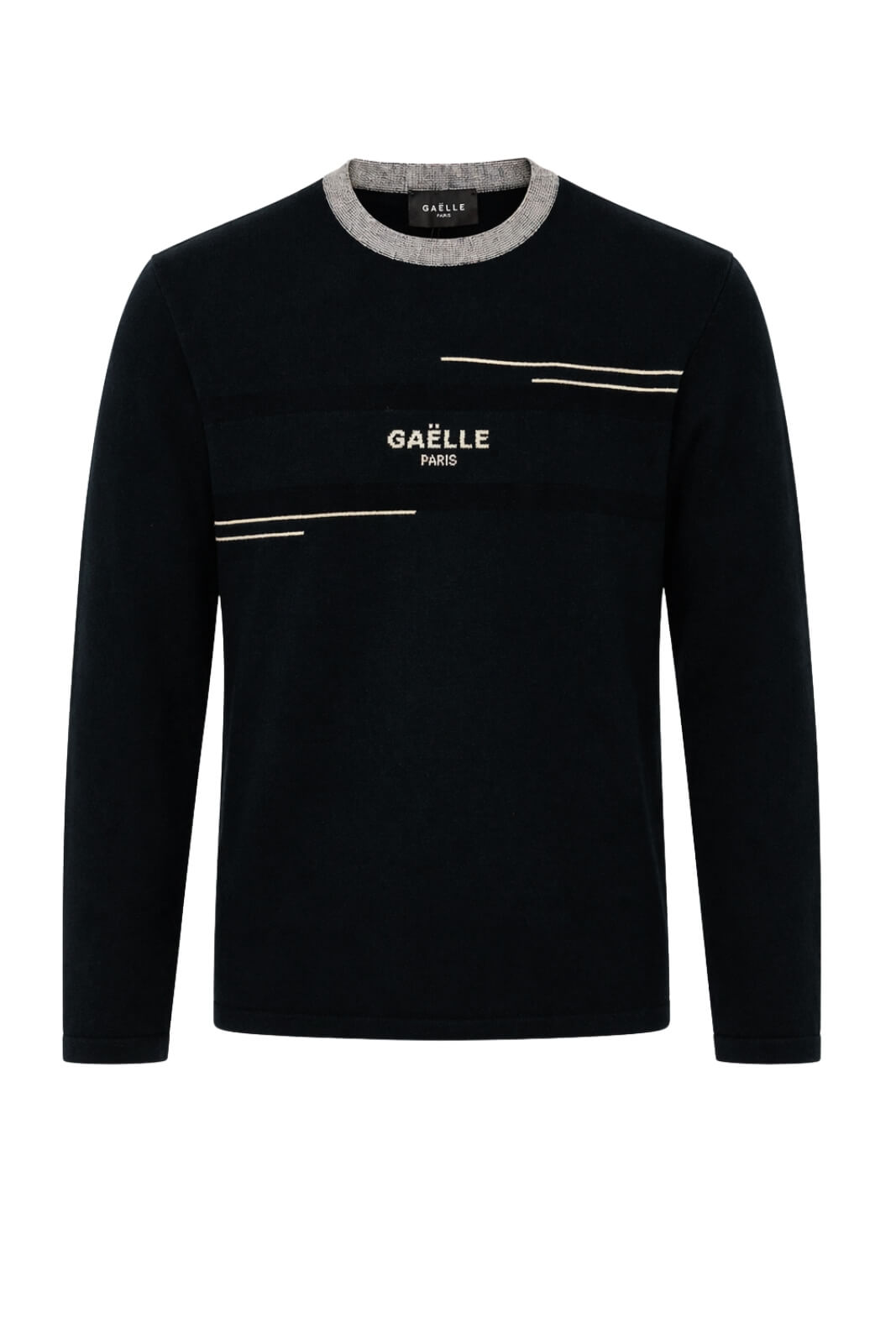 Maglia da uomo Gaelle a girocollo maniche lunghe con logo