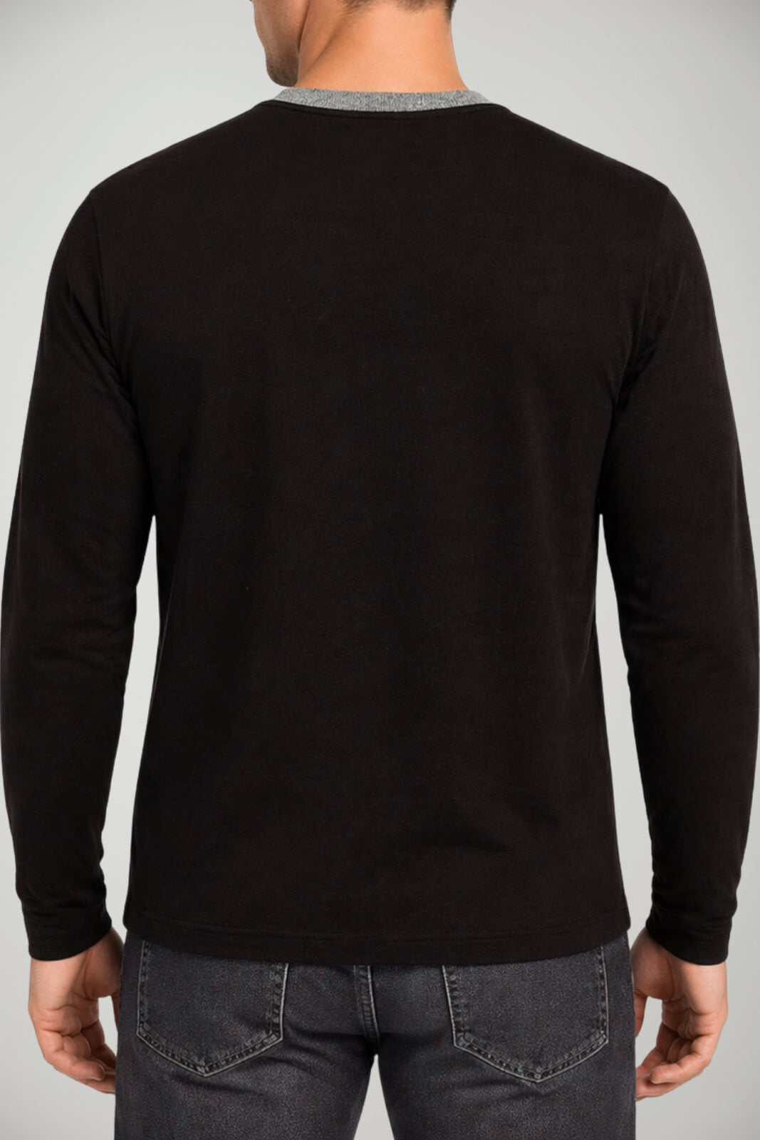 Maglia da uomo Gaelle a girocollo maniche lunghe con logo