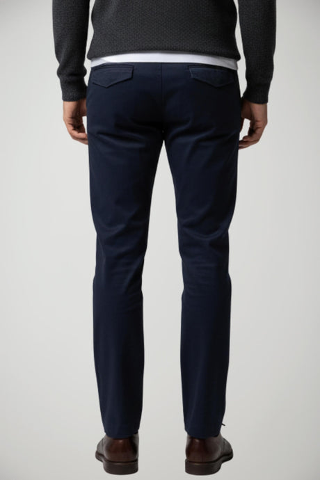 Pantaloni da uomo Gesso modello chino in gabardina