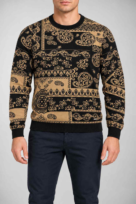 Gianni Lupo Maglia Uomo in jacquard