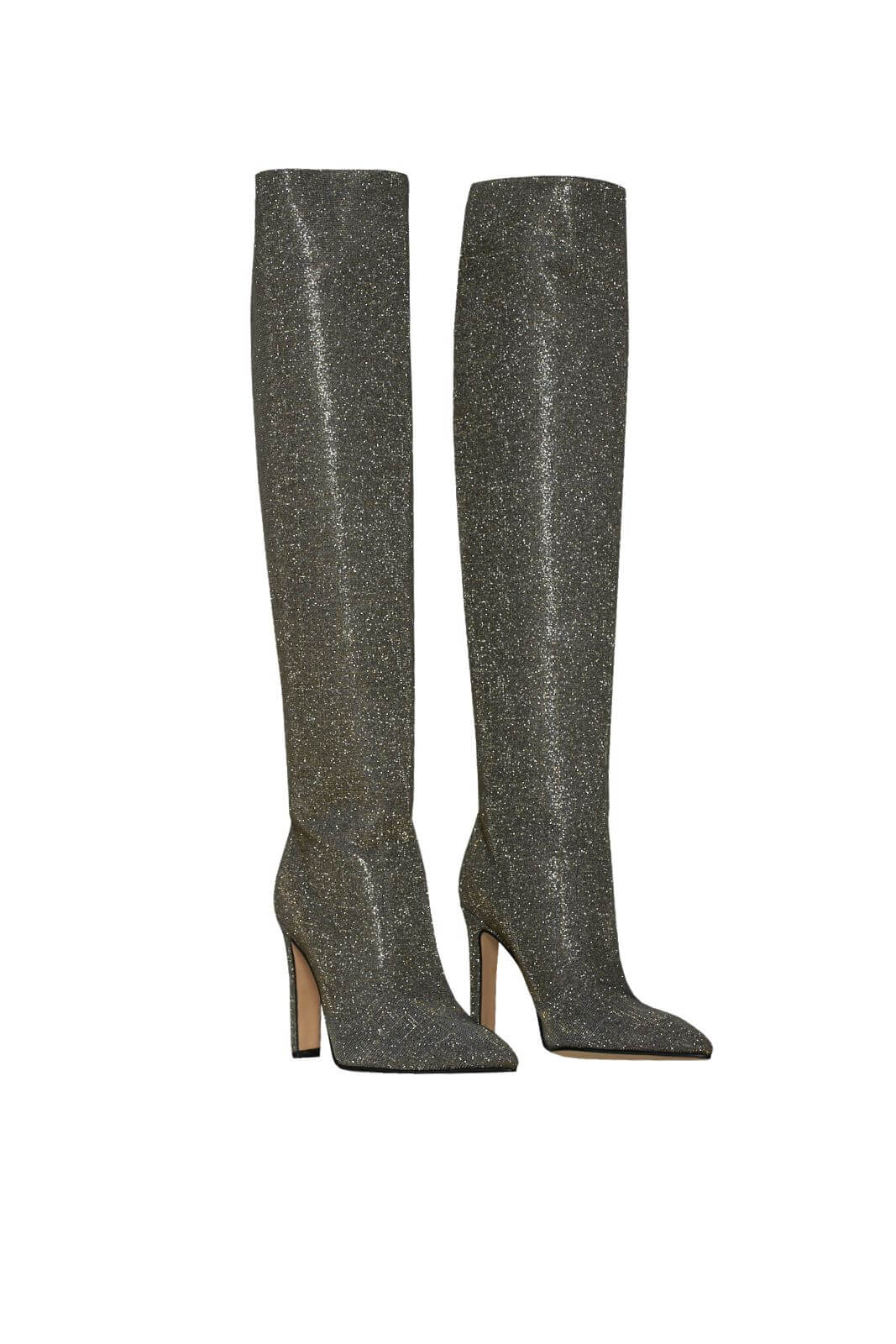 Ginevra Neri Stivali Donna glitterati