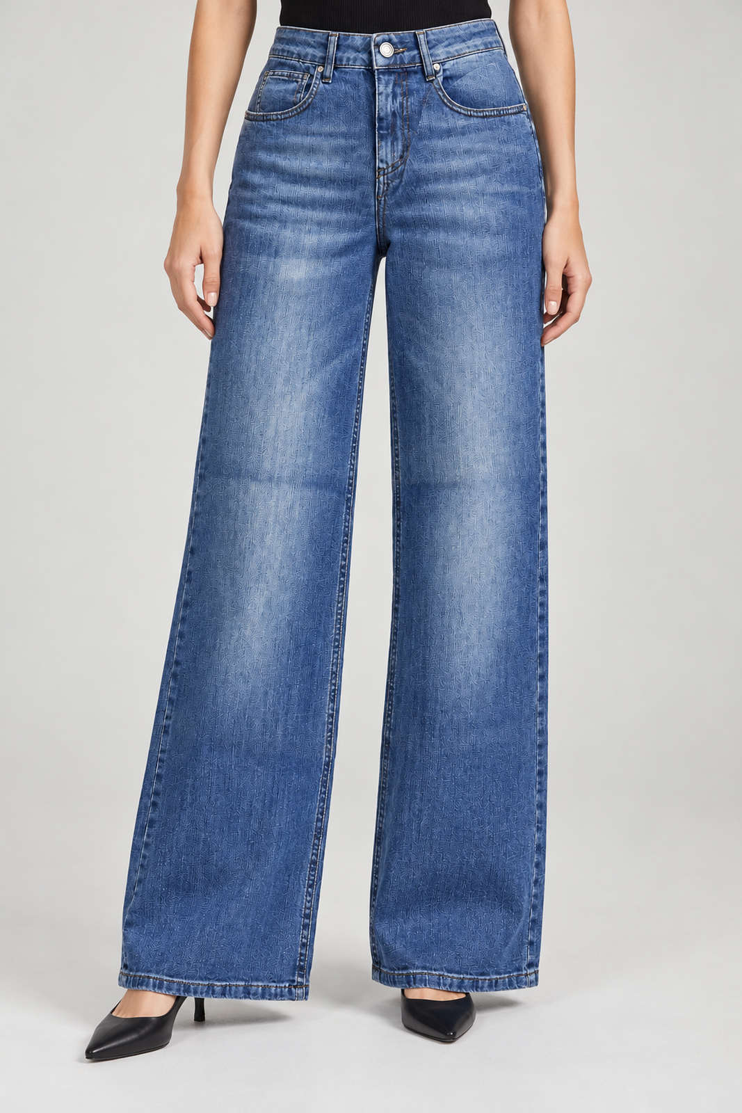 God Save Denim Jeans Donna Palazzo