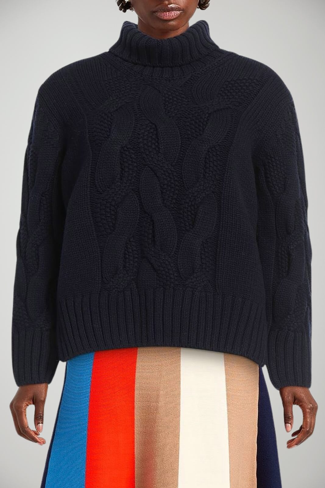 Dolcevita donna Gran Sasso in misto lana fronte 1