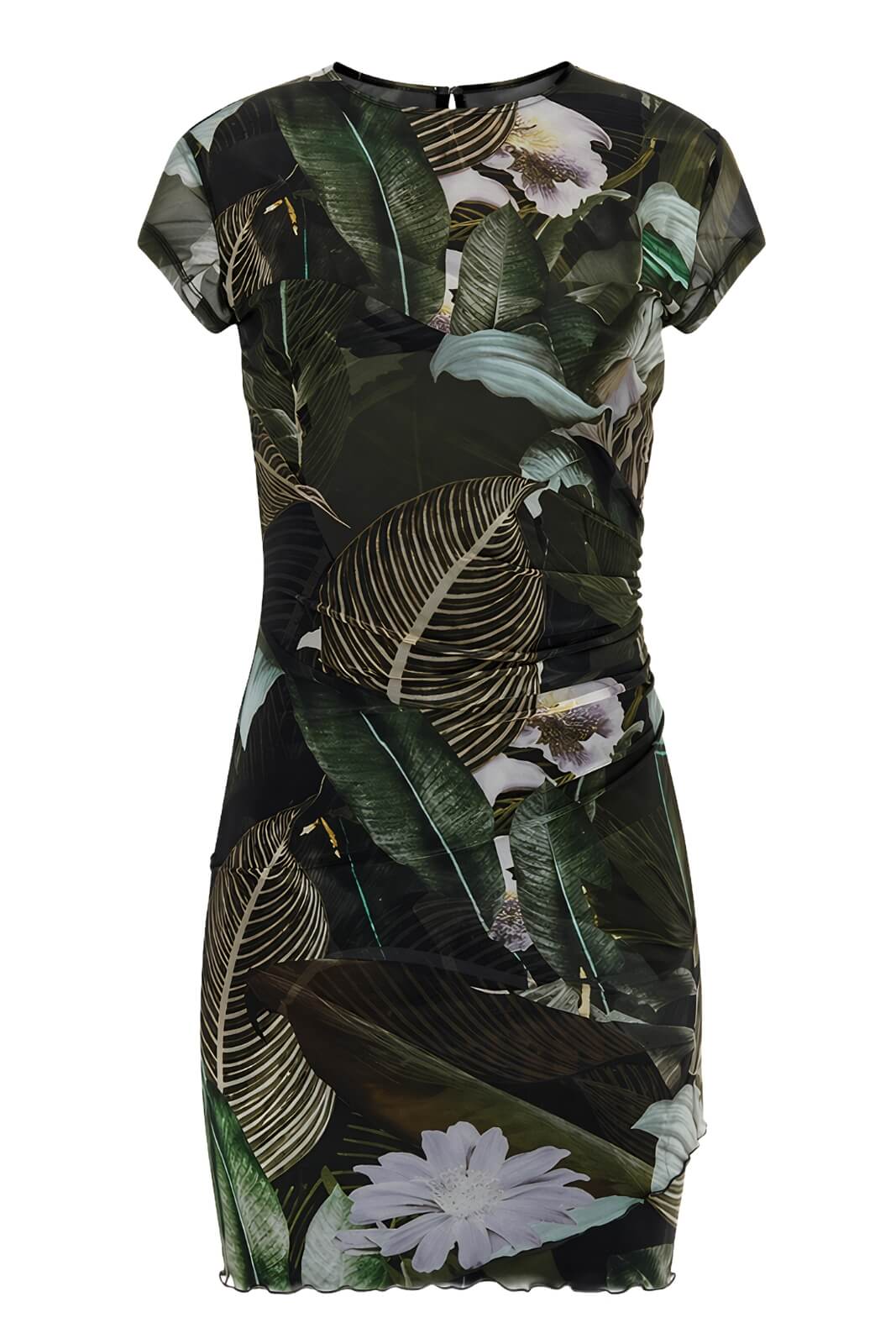 Guess Abito Donna corto tulle stampa floreale