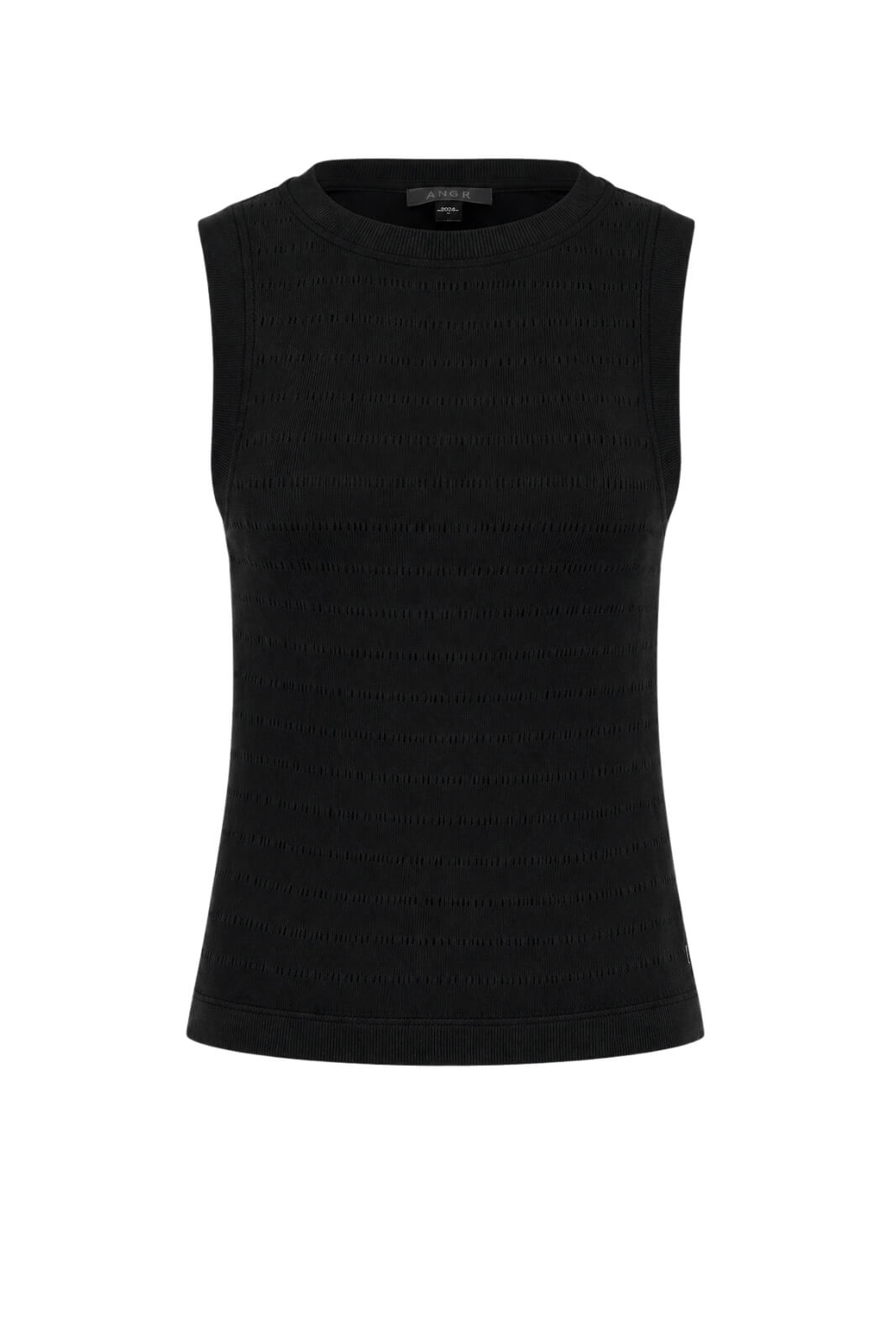 Guess Canotta Donna smanicata con placca logo