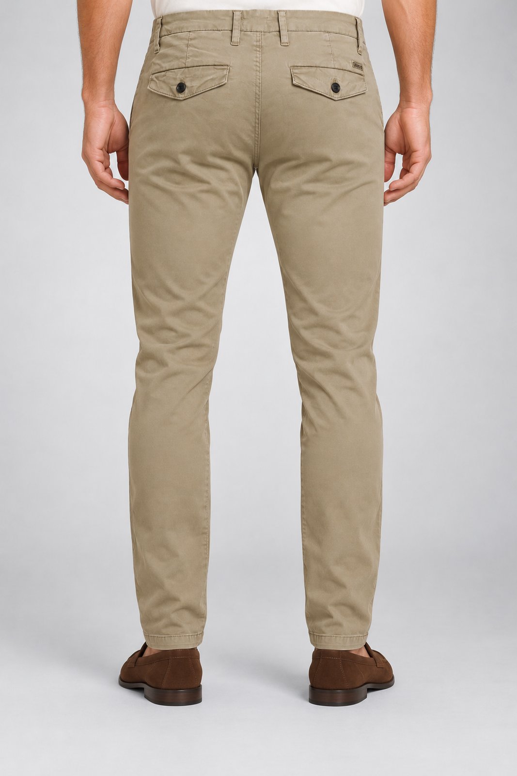 Guess Pantaloni Uomo in gabardina stretch
