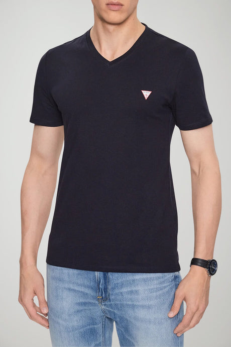 Guess T-shirt Uomo slim fit collo V