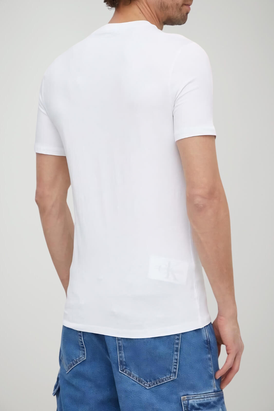 Guess T-shirt Uomo con stampa in rilievo