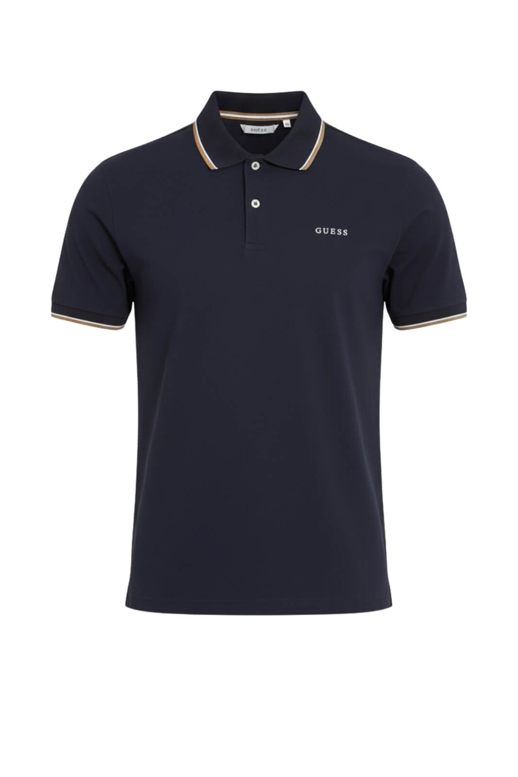 Polo da uomo Guess in piquet a maniche corte