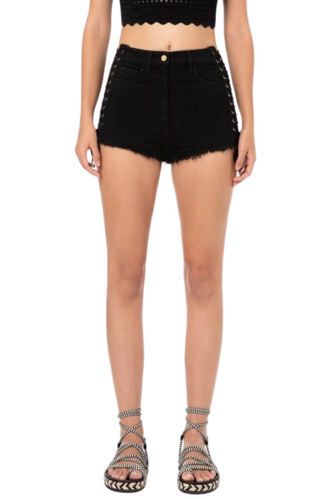 Elisabetta Franchi Short Donna aperto sui fianchi