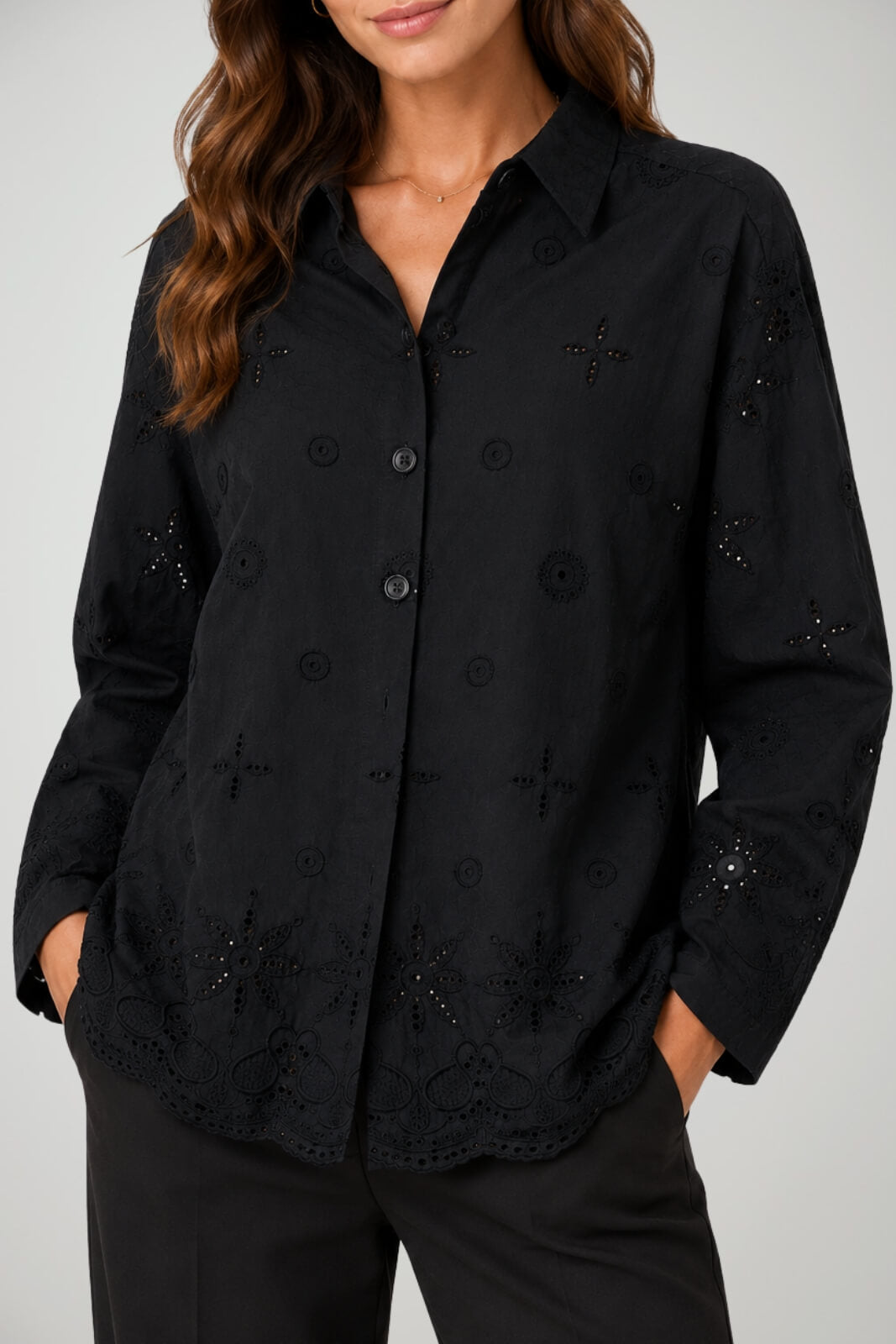 Hanita Camicia Donna traforata
