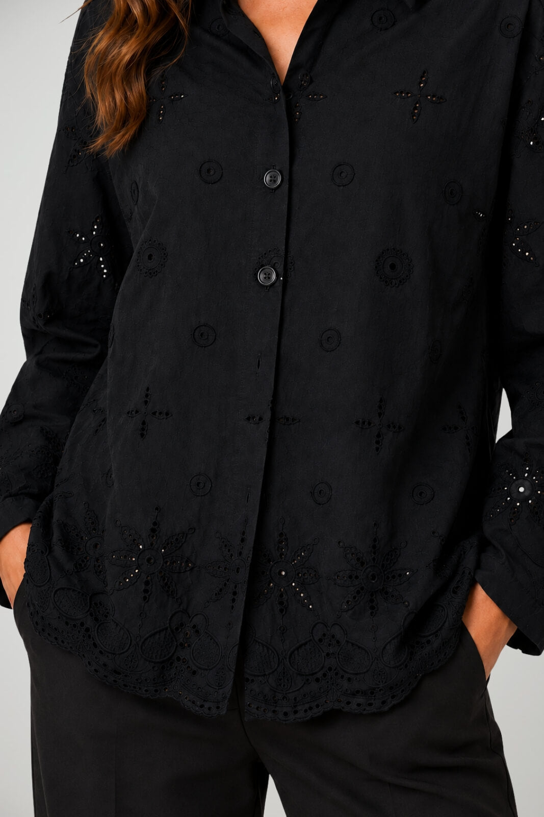 Hanita Camicia Donna traforata