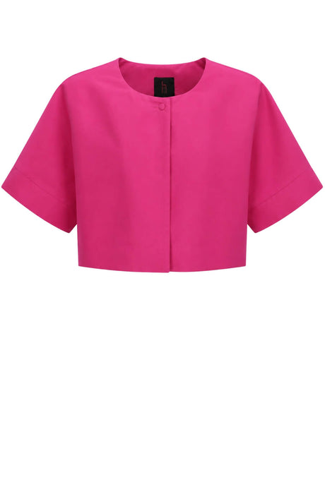 Bolero da donna Hanita crop a maniche corte