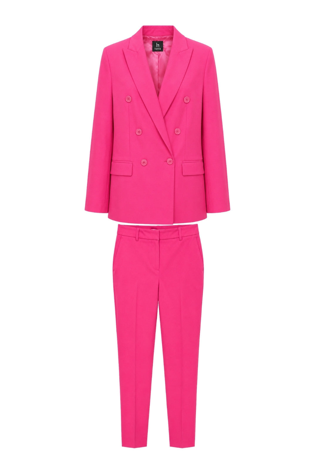 Tailleur da donna Hanita con giacca doppiopetto e pantalone