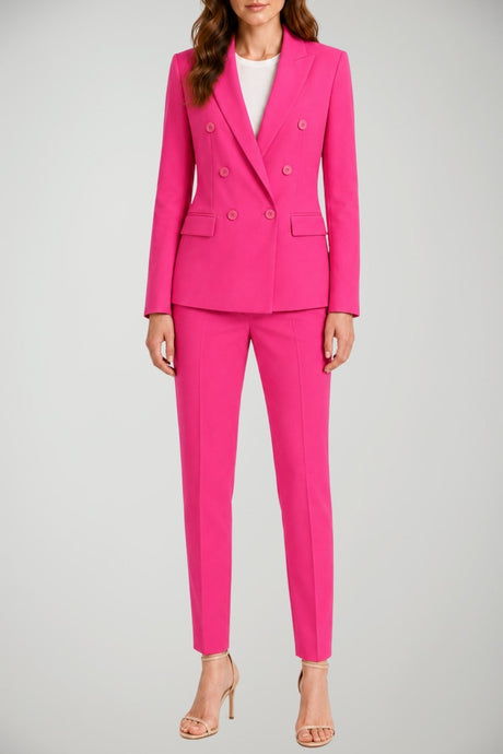 Tailleur da donna Hanita con giacca doppiopetto e pantalone