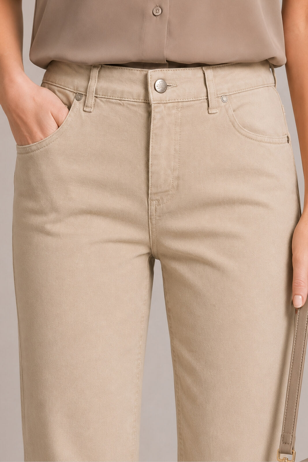 Hanny Deep Pantaloni Donna Cinque Tasche Skinny Fit