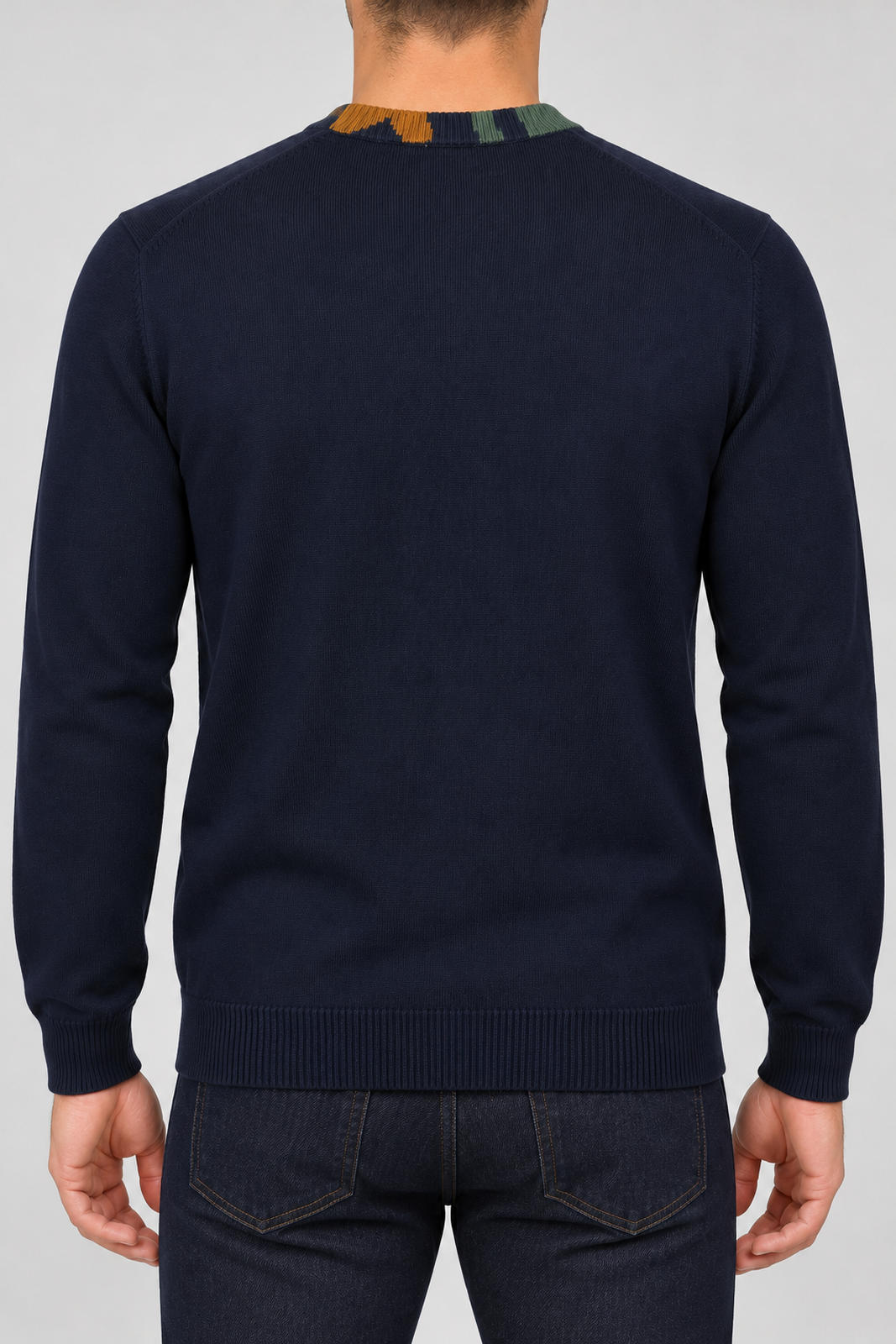 Harmont & Blaine Maglia Uomo colletto multicolore