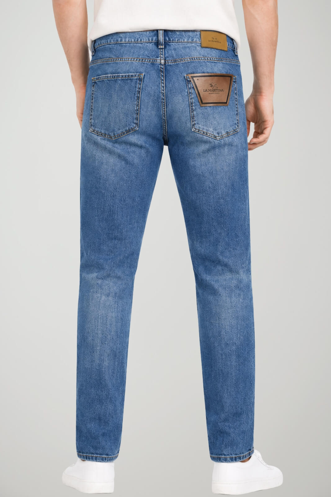 Harmont & Blaine Jeans Uomo Slim Fit cinque tasche