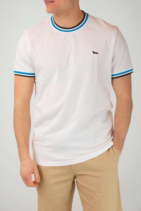 Harmont & Blaine T-shirt Uomo con orli multicolore