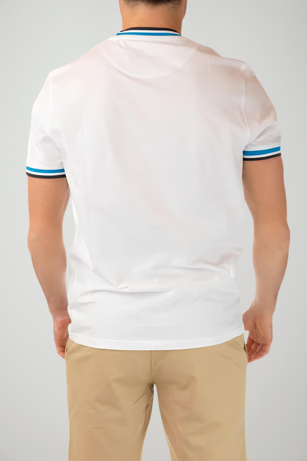 Harmont & Blaine T-shirt Uomo con orli multicolore