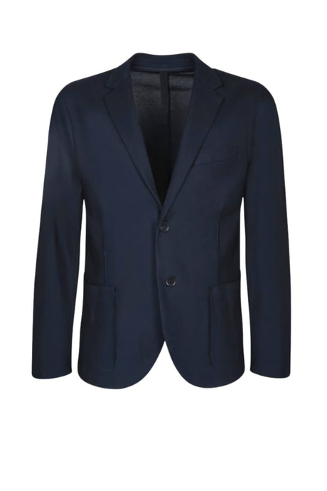 Giacca da Uomo Harris Wharf London in flanella monopetto fronte