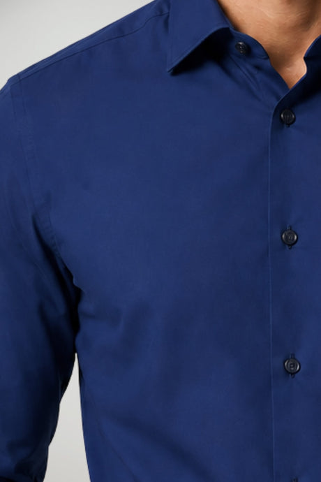 Henry Cotton’s Camicia Uomo con logo ricamato