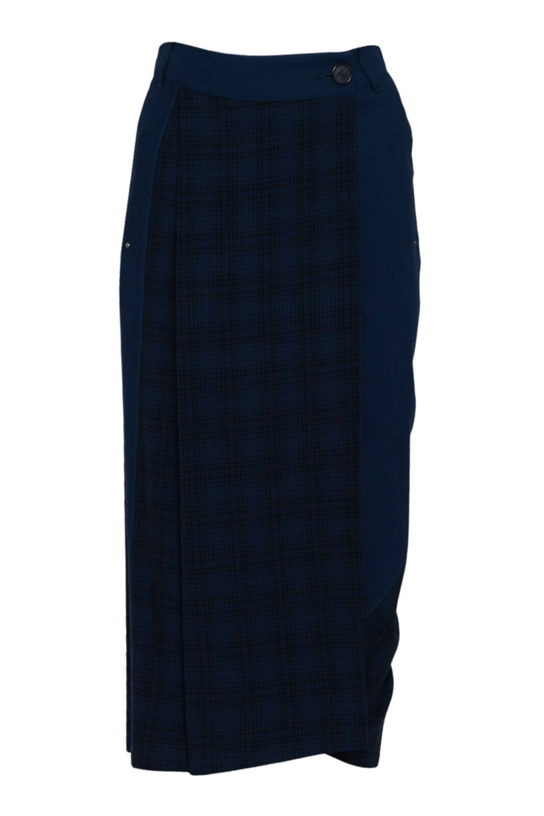 High Everyday Couture Gonna con davantino check