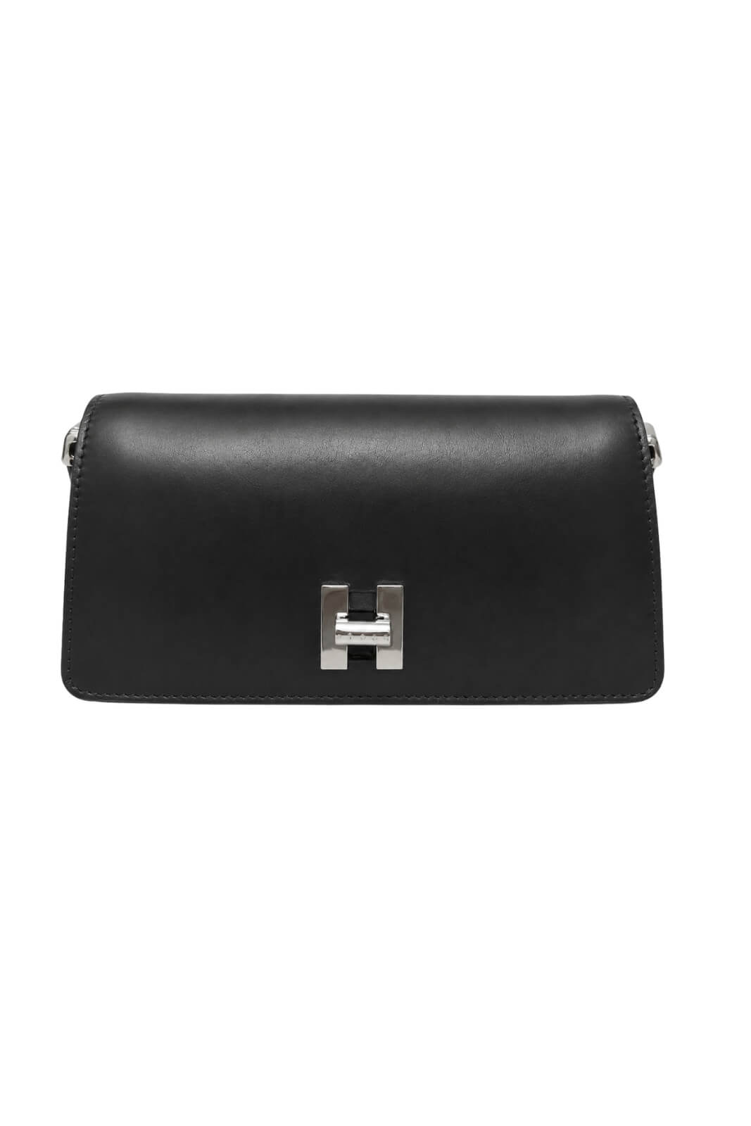 Hogan Borsa Donna H01Y in pelle con logo turn lock