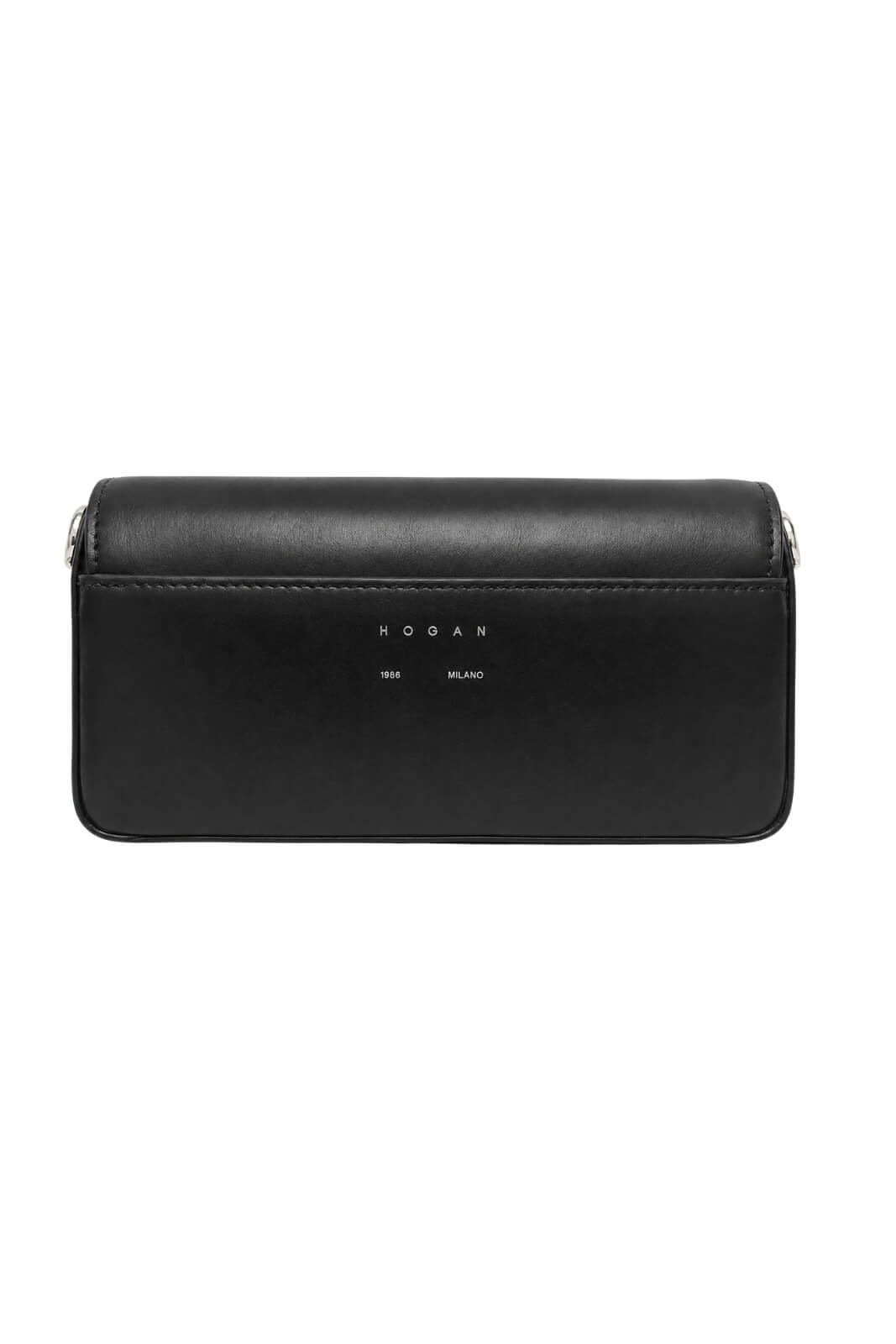 Hogan Borsa Donna H01Y in pelle con logo turn lock