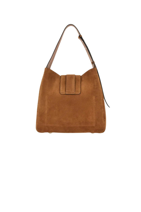 Hogan Borsa Donna Hobo in pelle scamosciata / Beige
