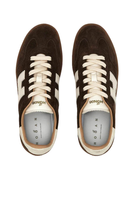 Hogan Sneakers Donna Cool in camoscio