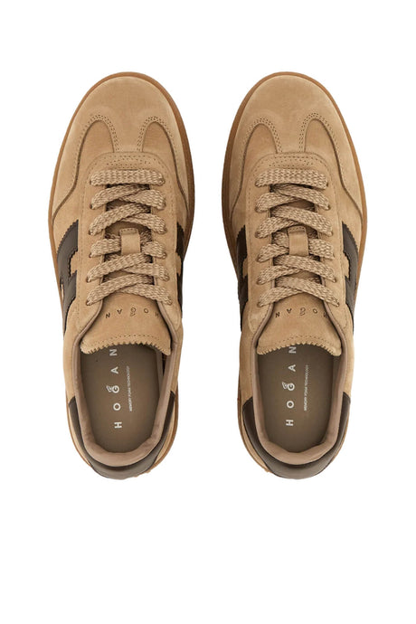 Hogan Sneakers Donna Cool in nabuk con platform