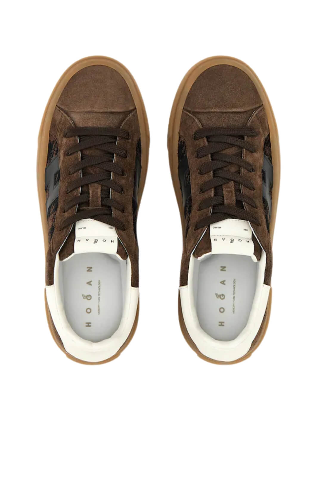 Hogan Sneakers Donna Crosswind con suola Chunky