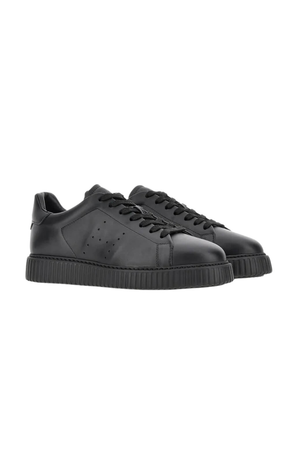Hogan Sneakers Uomo H-Stripes in pelle liscia