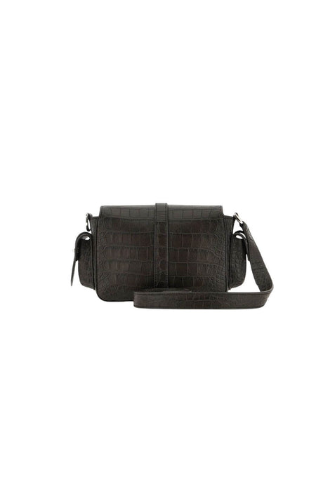 Hogan women's FLAP small crocodile print bag