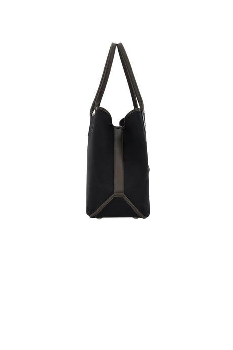Hogan women's SHOPPING SCRIPT medium black bag