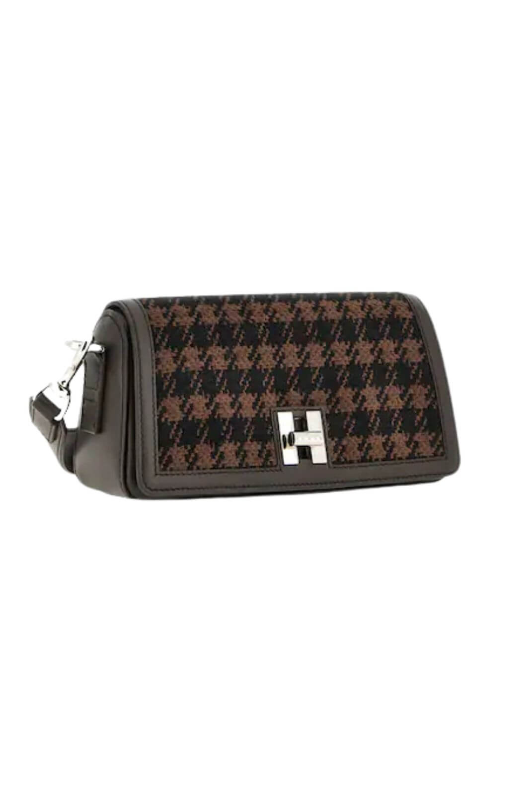 Hogan Borsa Donna con flap pied de poule