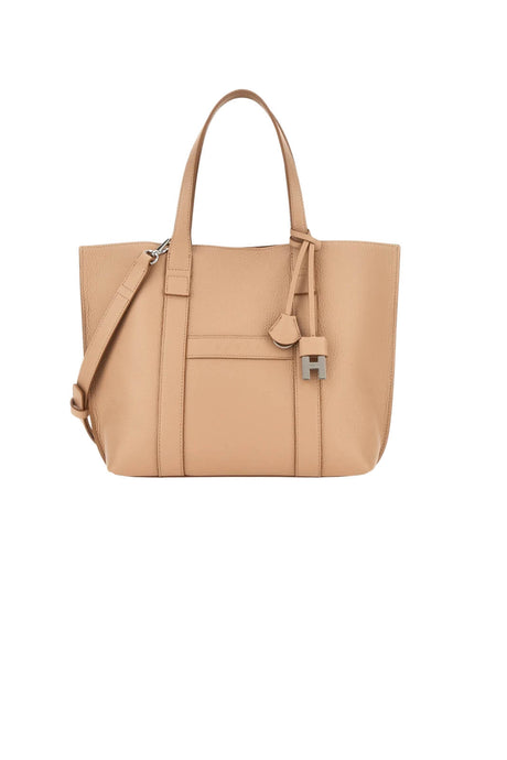 Shopper da donna Hogan in pelle martellata e manici fissi