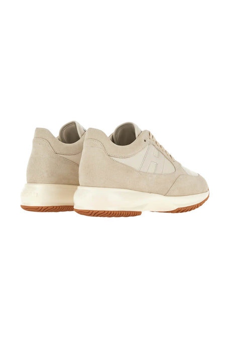 Sneakers da donna Hogan modello Interactive alto con zeppa e logo