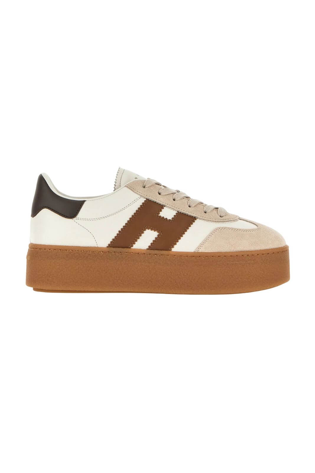 Hogan sneakers donna COOL in pelle avorio