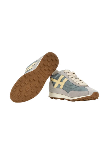 Hogan Sneakers Donna H699 in suede e tessuto tecnico