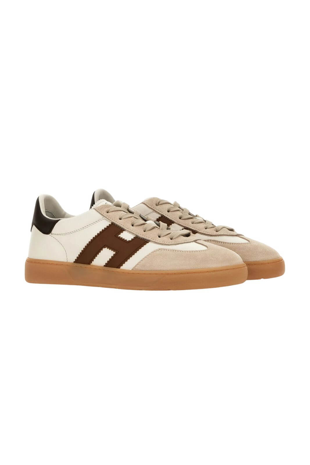 Hogan men's COOL sneakers in ivory leather