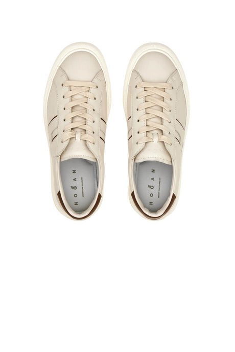Hogan men's sneakers H691 ivory
