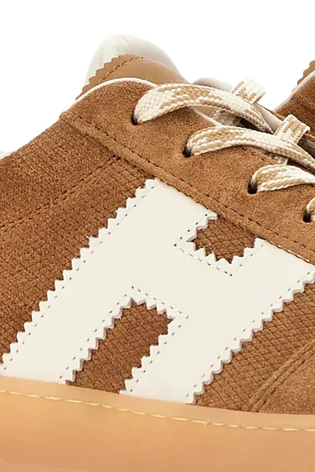 Sneakers da uomo Hogan in pelle scamosciata con logo laterale