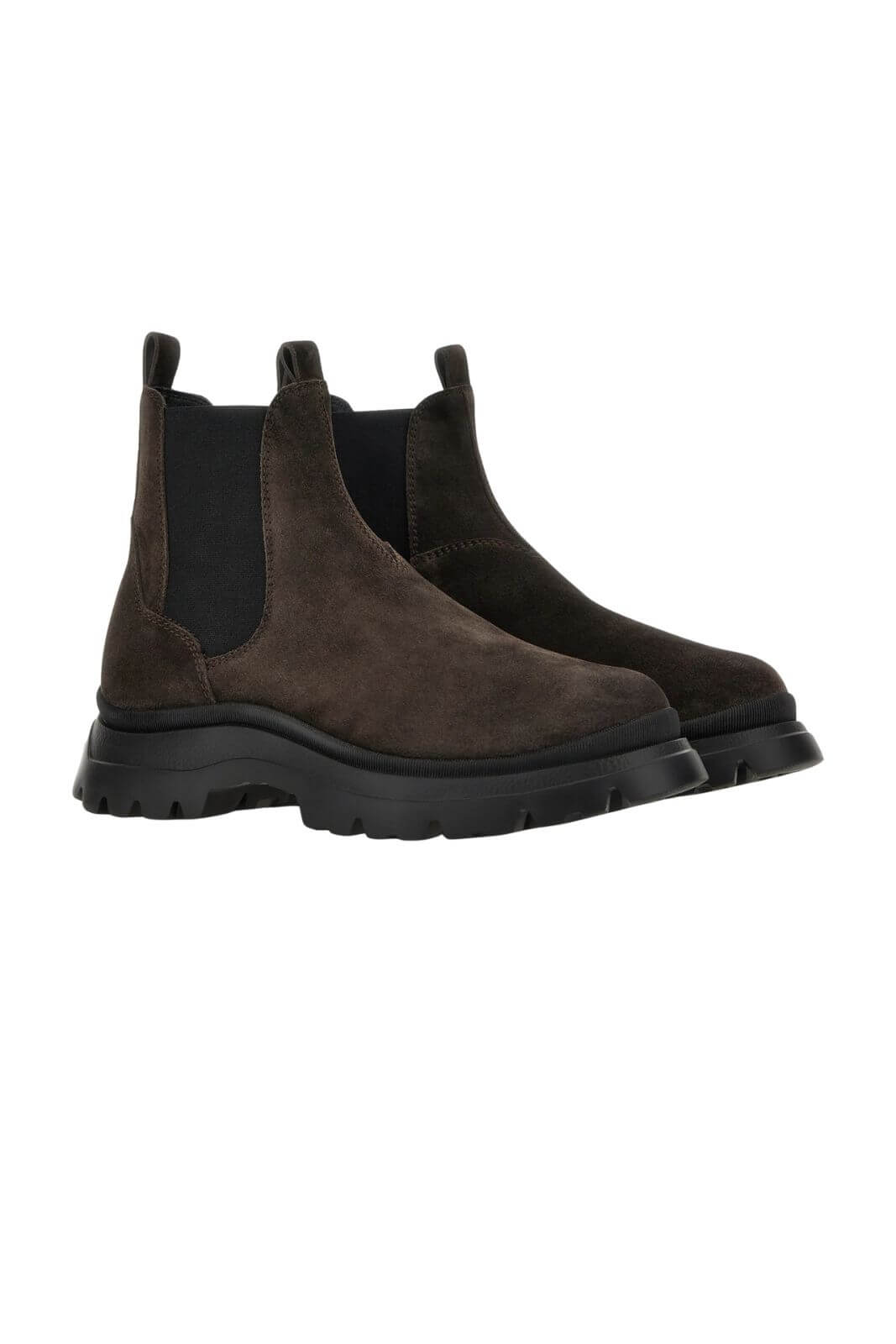 Hogan men's CHEALSEA H692 suede ankle boots