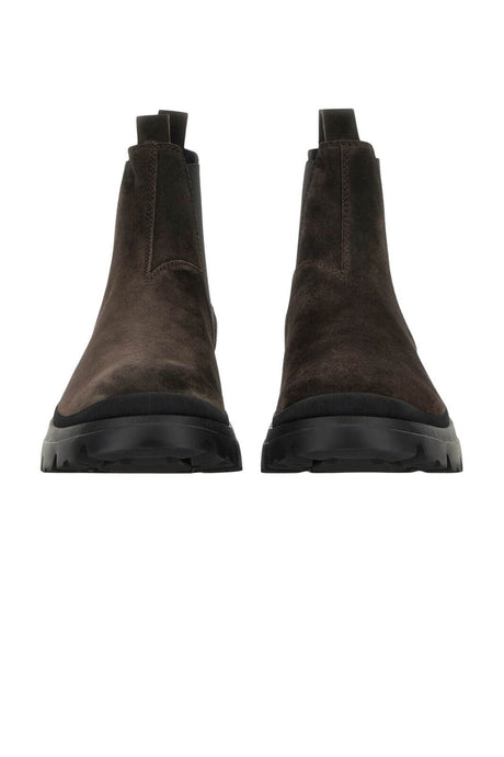 Hogan men's CHEALSEA H692 suede ankle boots