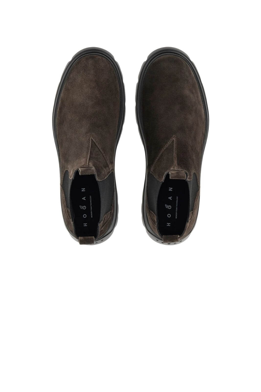 Hogan men's CHEALSEA H692 suede ankle boots