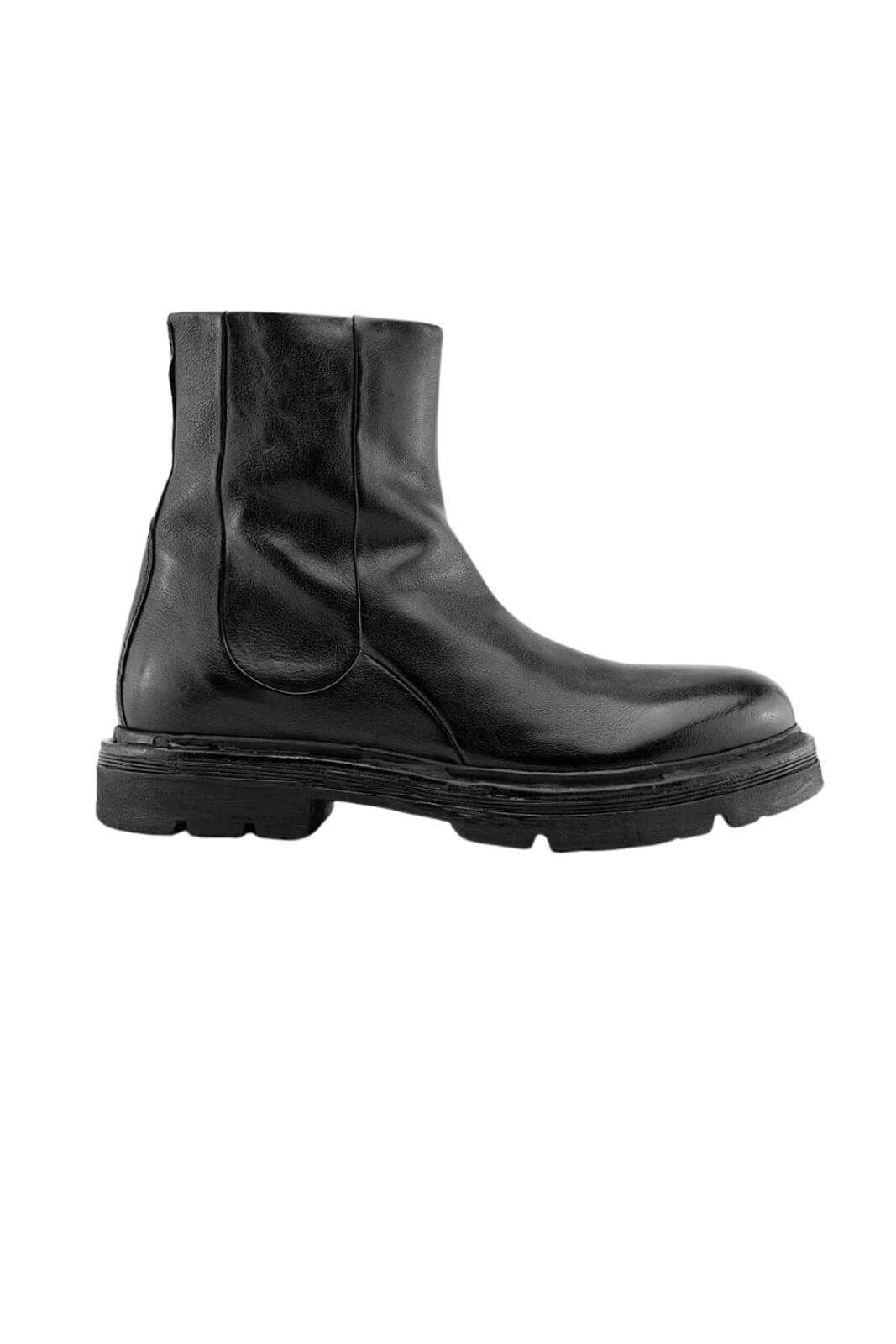 Chelsea da uomo Hundred in pelle con zip lato