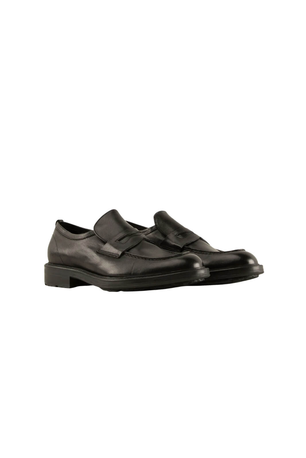 Mocassino Hundred uomo in pelle slip on