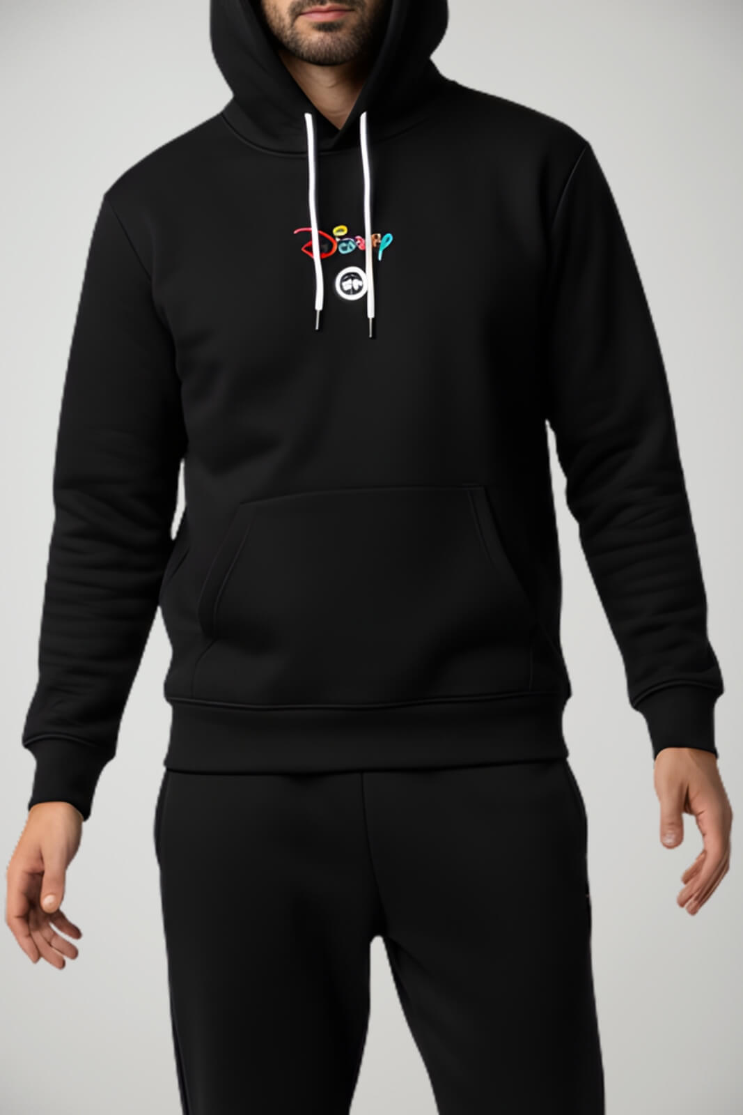 Felpa da uomo Hype con cappuccio e ricamo Disney